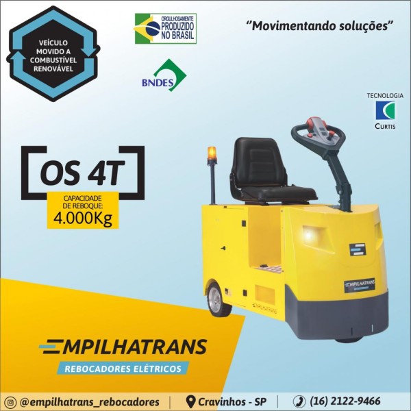 Rebocador Industrial elétrico